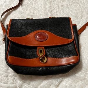 Dooney & Bourke leather satchel bag.